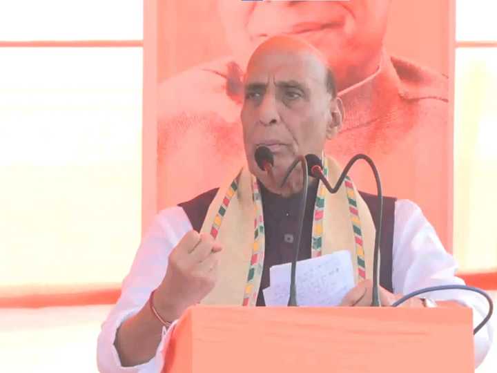 Rajnath Singh targets Congress ahead of Bihar polls