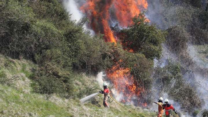 El pirómano que incendió el monte Naranco en 2023 acepta 8 años de cárcel