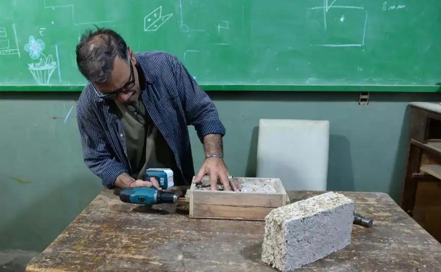 EcoLadrillo: la formación profesional que transforma residuos en valor