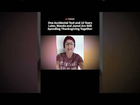 One Accidental Text and 10 Years Later, Wanda and Jamal Are Still Spending Thanksgiving Together