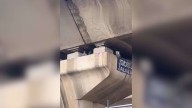 Bengaluru man sleeping inside flyover pillar, video goes viral