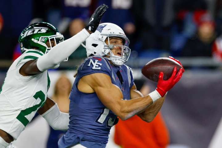 Patriots receiver slapped with fine for unnecessary roughness