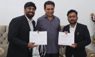 From Delivery Boy and Cab Driver to Lawyers: KTR Meets Two Youth Who Defied the Odds