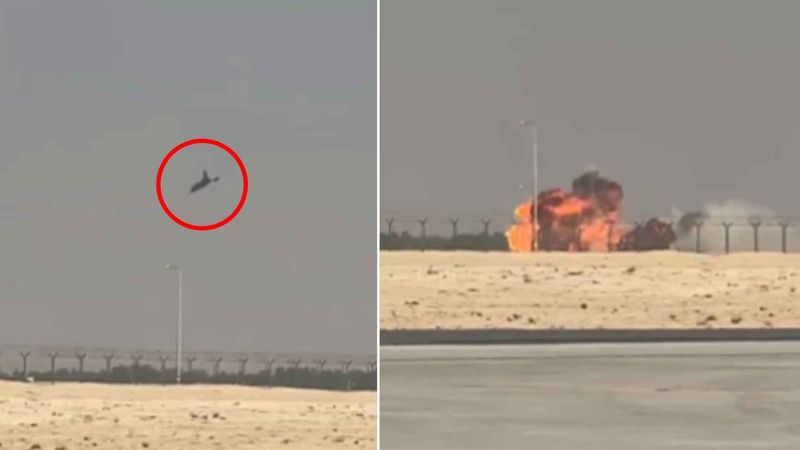 Tejas fighter jet crashes at Dubai Air Show, pilot dies