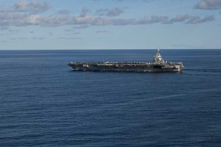 US aircraft carrier strike group joins Trump's campaign against drug cartels