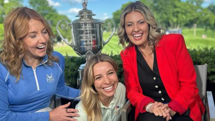 Amanda Balionis Publicly Supports Golf Reporter With 5-Word Message as She Reaches Career Pinnacle