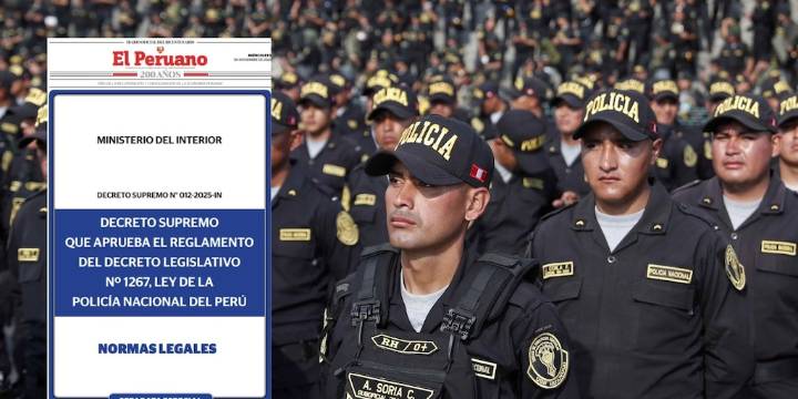 Gobierno reforma la Policía Nacional del Perú: nuevo reglamento unifica funciones, competencias y niveles de mando
