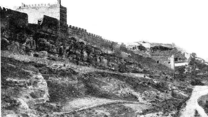 Obres en el Castell de Sagunt a 1925