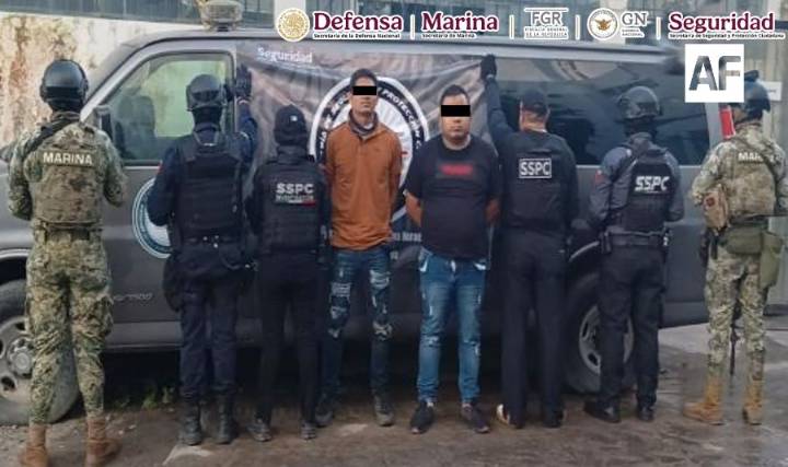 Detienen a cinco hombres armados en operativos coordinados en Sinaloa