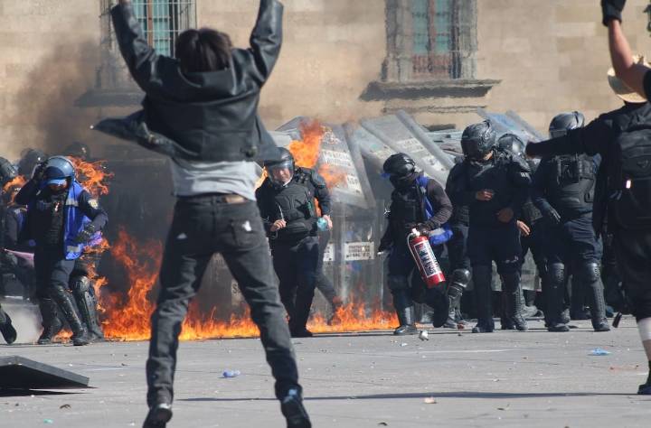 Turba, Ley y Protesta en el corazón de la CDMX