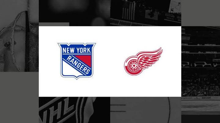 How to watch Rangers vs. Red Wings: TV channel and streaming options for November 7