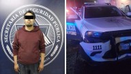 Cae conductor por chocar patrullas de San Pedro; era buscado por atropellar a policía vial