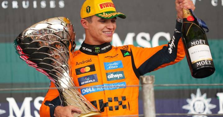 Lando Norris gana el Gran Premio de Brasil desde la pole y se acerca al título