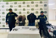 Policía Nacional frustra un hecho delictivo y captura a dos presuntos delincuentes en Pitalito