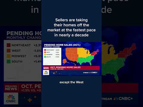 Sellers are taking their homes off the market at the fastest pace in nearly a decade