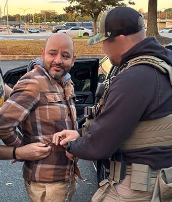 Illegal entry suspect with felony record arrested in Arlington operation