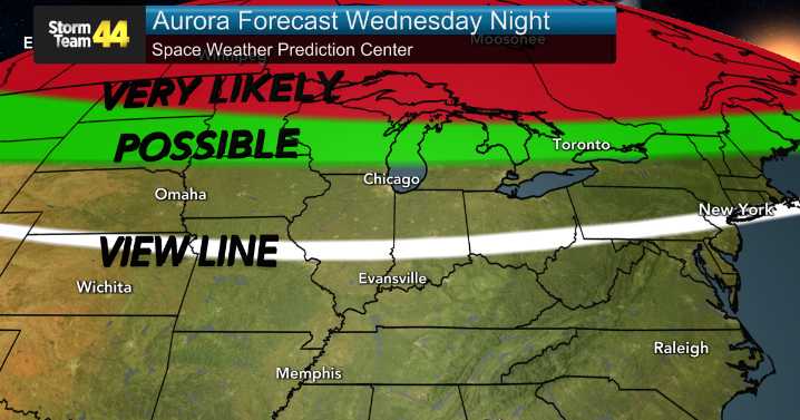 You may be able to see the Northern Lights again tonight!