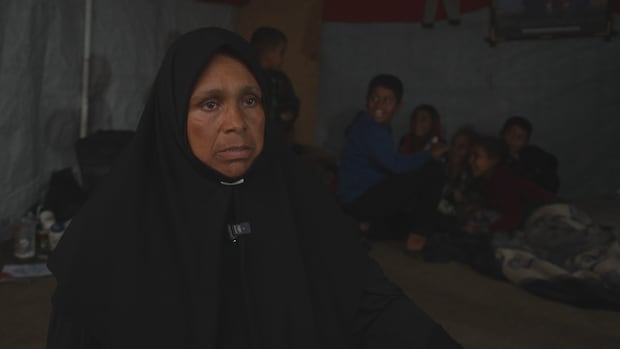 She lost 5 children during the war in Gaza — now she’s raising 36 grandkids in a tent