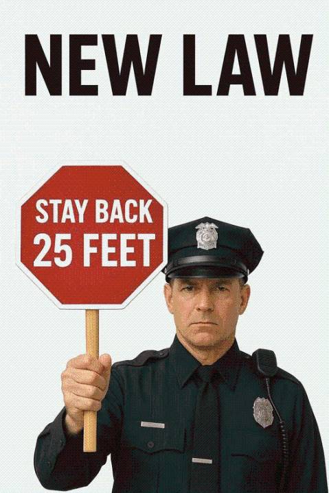 STOP: Major Co. Sheriff's Office reminds citizens of new law coming within 25 feet of law enforcement