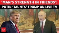 ON LIVE TV: Putin JIBES Trump With Eagle & Friends Comparison After ‘Breakup’ Over Ukraine