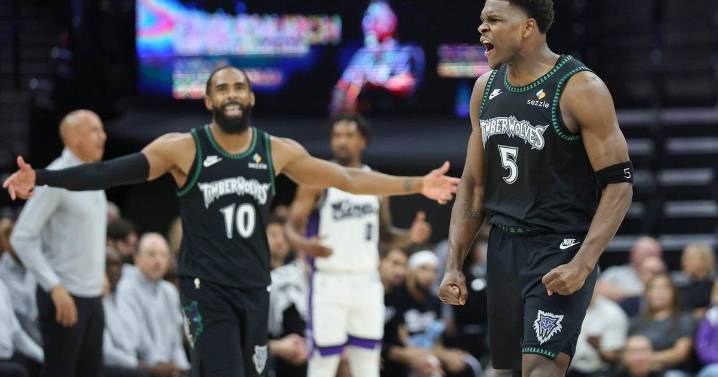 Edwards scores 26 points to lead the Timberwolves to a 144