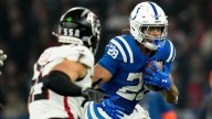 Taylor runs for 244 yards and 3 TDs for Colts in 31-25 OT win over Falcons in Berlin