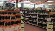 Mennonite in Liquor Store Spots Mennonite in Liquor Store