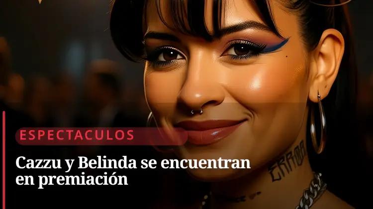 Encuentro de Cazzu y Belinda en gala despierta rumores de colaboración