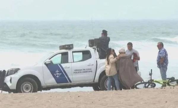 Culminó la búsqueda del joven argentino de 17 años que fue arrastrado por el mar en Chile