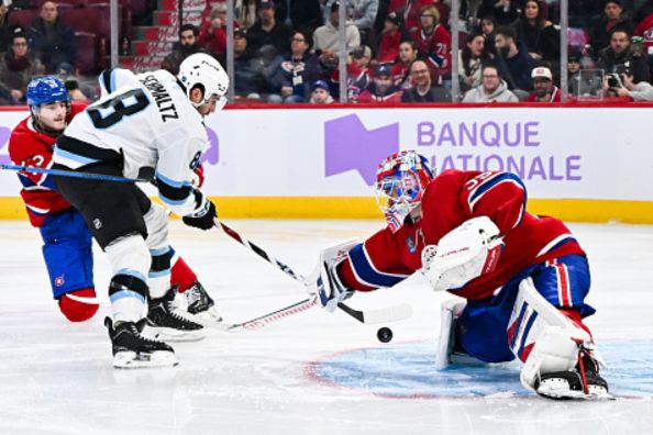 Canadiens Stun Utah Mammoth With Two Late Goals To End Homestand