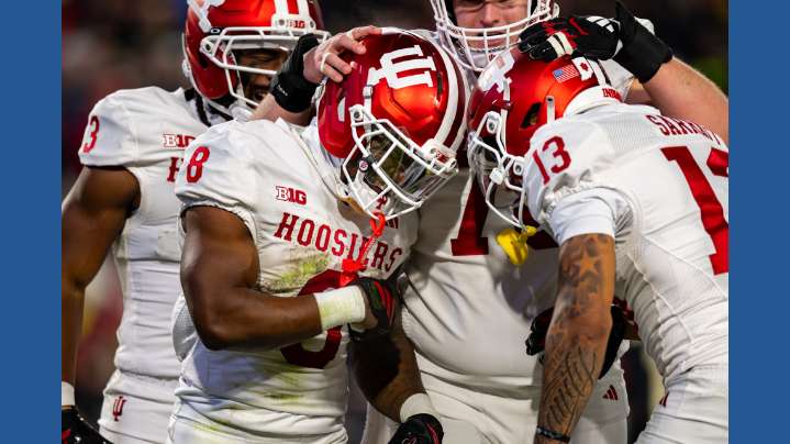 No. 2 Indiana moves to 12-0, earns Big Ten title game spot with 56