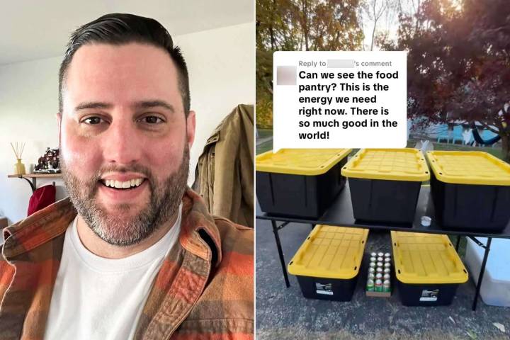 Man Anonymously Receives Envelope of Cash After Starting Viral Front Yard Food Pantry (Exclusive)