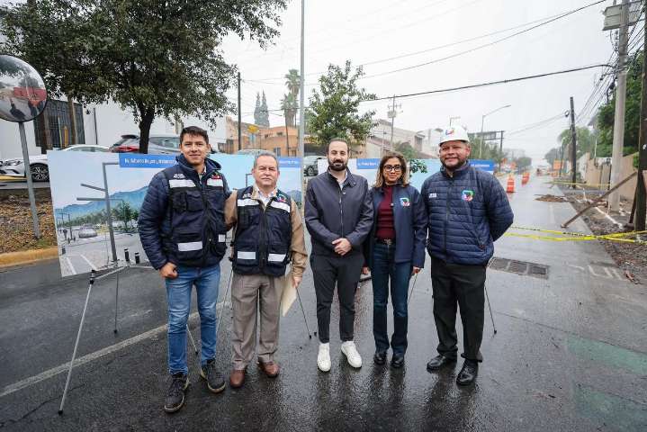 Tiene San Pedro 10% de avance en renovación de Av. Alfonso Reyes