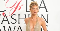 Elsa Hosk’s Deep Plunging Gilded Gown Shut Down The 2025 CFDA Awards