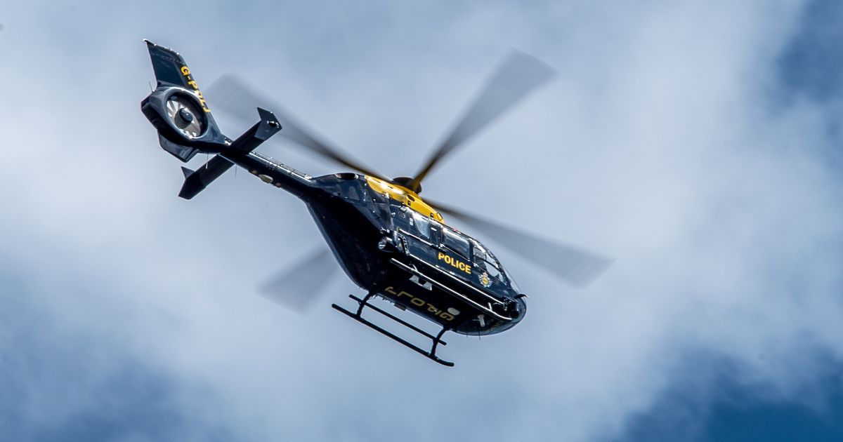 'Fast and Furious' police helicopter chase across Nuneaton and Bedworth