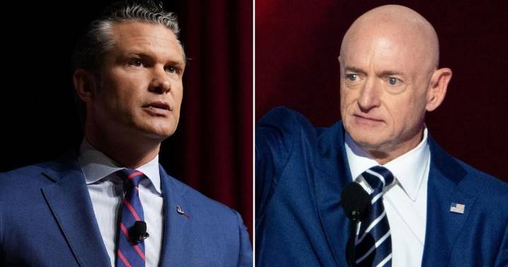 Hegseth focuses on potential punishments for Sen. Kelly in confrontation over ‘illegal orders’ video