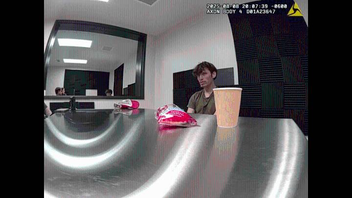 VIDEO: Police interview man accused of killing Uber driver due to "stress"