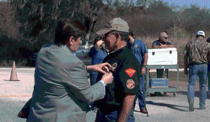 Dozens of veterans honored at pinning ceremony in Harlingen