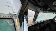 Revelan qué era el misterioso objeto que impactó a un Boeing en pleno vuelo