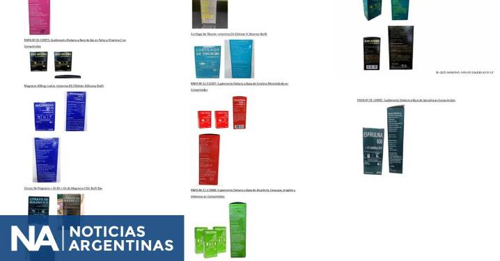 Prohíben suplementos dietarios de Grupo Bio Fit SRL por irregularidades y falsos rotulados