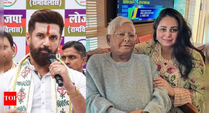'I have also been through this': Chirag Paswan reacts to Rohini's exit from Lalu Yadav family; hopes tensions settle soon