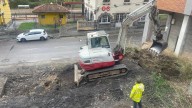 El ascensor urbano de Moreda comienza a tomar altura: en marcha las obras para unir con un elevador las dos principales calles de la localidad