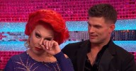 Strictly's La Voix wipes away tears as Aljaz makes poignant statement about drag queens