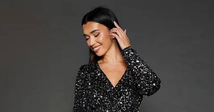 'Stunning' Debenhams sequin party dress in five colours drops to under £50