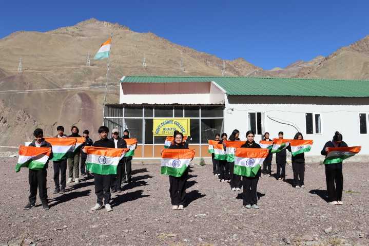 GDC Khaltsi Observes 150 Years of the National Song Vande Mataram
