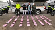 24 kilos de marihuana y dos capturados dejó registro de la Policía en vías de Casanare