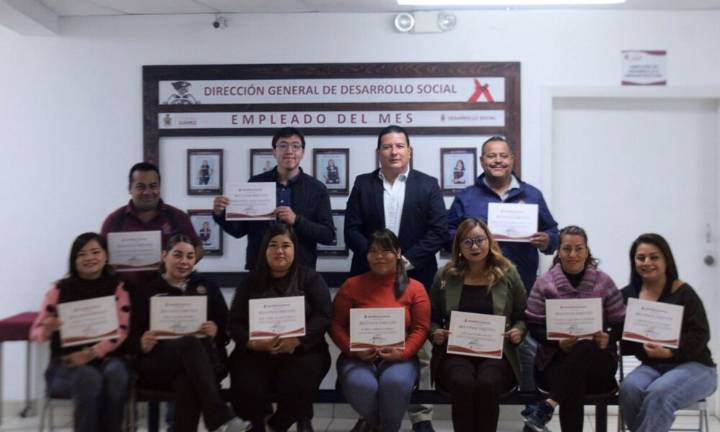Reconoce Desarrollo Social de Cd. Juárez a su personal destacado