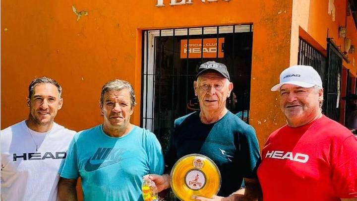 El Nacional Seniors brilló en el French Clay Tenis