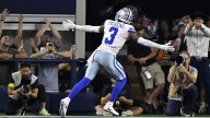 Cowboys WR George Pickens clears Trent McDuffie with crazy hurdle