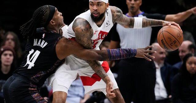Ingram scores 25 points as Raptors beat struggling Nets 119